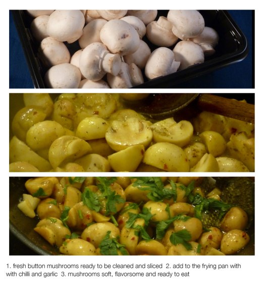 Chilli & Garlic Mushrooms